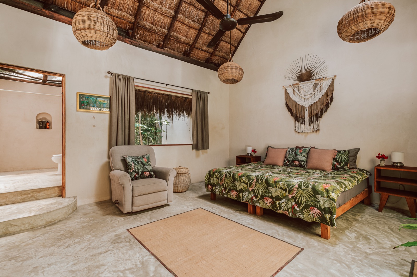 The Ananda King room at Casa Arkaana Veranda